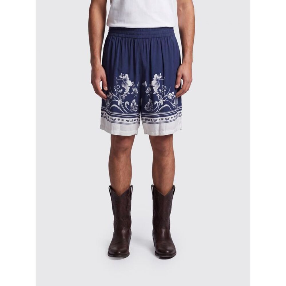 Ih Nom Uh Nit Men Ih Nom Uh Nit Printed Viscose Shorts